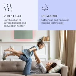 Mojave 750 Smart 2-in-1 Heizgerät Infrarot Konvektor 85x60cm 750W RGB-Licht 11 Mojave 750 Smart 2-in-1 Heizgerät Infrarot Konvektor 85x60cm 750W RGB-Licht -Innovation Home Appliances Store 10039818 uk 0004 logo