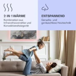 Mojave 1000 Smart 2-in-1 Heizgerät Infrarot Konvektor 120x60cm 1000W RGB-Licht -Innovation Home Appliances Store 10039825 de 0004 logo