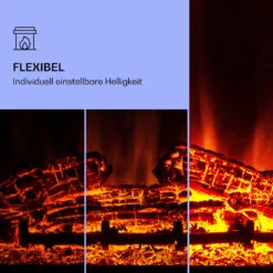 Dukono Elektrokamin 1800 W LED-Flammen Heizlüfter Timer Holzfach 11 Dukono Elektrokamin 1800 W LED-Flammen Heizlüfter Timer Holzfach -Innovation Home Appliances Store 10039851 de 0004 logo