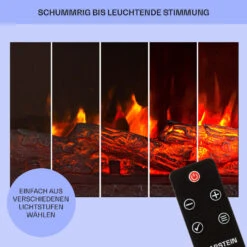 Dukono Elektrokamin 1800 W LED-Flammen Heizlüfter Timer Holzfach 15 Dukono Elektrokamin 1800 W LED-Flammen Heizlüfter Timer Holzfach -Innovation Home Appliances Store 10039851 de 0008 usp