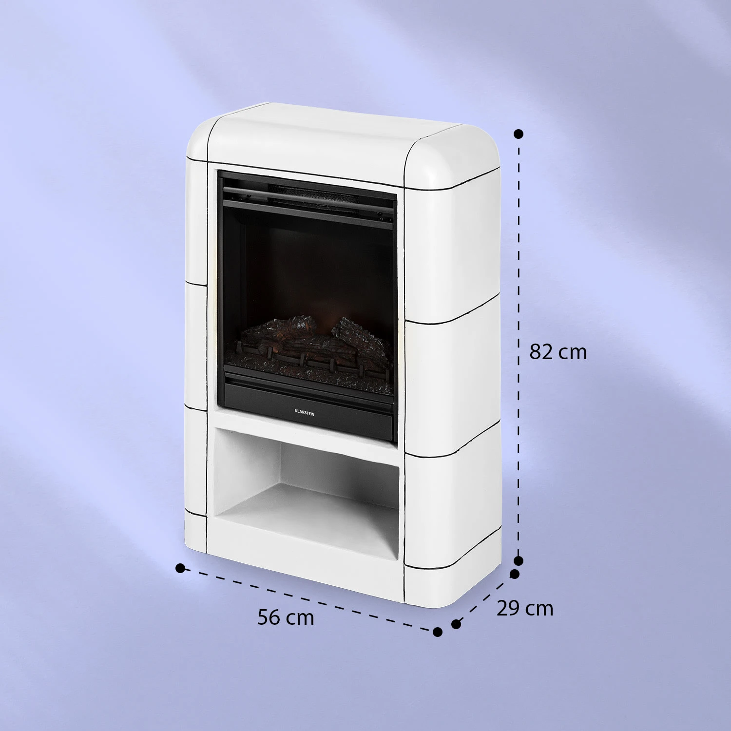 Dukono Elektrokamin 1800 W LED-Flammen Heizlüfter Timer Holzfach 7 Dukono Elektrokamin 1800 W LED-Flammen Heizlüfter Timer Holzfach – Bild 7