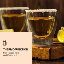 DUOS Doppelwandiges Glas 80 Ml Trinkglas Espresso Borosilikatglas -Innovation Home Appliances Store 10039886 de 0004 logo