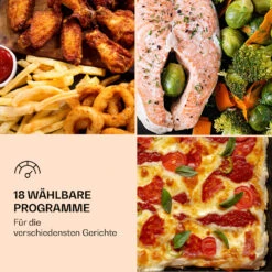 Vigor Air Heißluftfritteuse 1800 W 30 Liter 18 Programme 11 Vigor Air Heißluftfritteuse 1800 W 30 Liter 18 Programme -Innovation Home Appliances Store 10039941 de 0004 logo