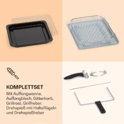 Prime Air Heißluftfritteuse 1500W 23l Timer 8 Programme -Innovation Home Appliances Store 10040025 de 0006 logo