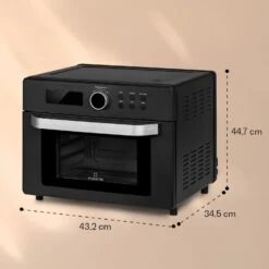 Prime Air Heißluftfritteuse 1500W 23l Timer 8 Programme -Innovation Home Appliances Store 10040025 yy 0007 dimensions