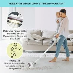 LARMA Staubsauger Kabellos Beutellos Akku 45 Min Laufzeit Max. LED -Innovation Home Appliances Store 10040033 de 0004 logo