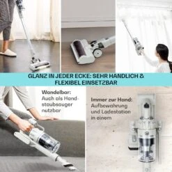 LARMA Staubsauger Kabellos Beutellos Akku 45 Min Laufzeit Max. LED -Innovation Home Appliances Store 10040033 de 0005 logo