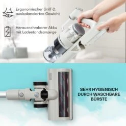 LARMA Staubsauger Kabellos Beutellos Akku 45 Min Laufzeit Max. LED -Innovation Home Appliances Store 10040033 de 0006 logo