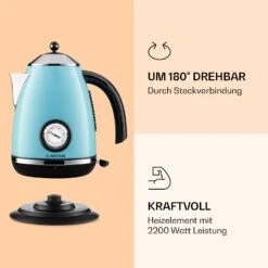 Aquavita Chalet Wasserkocher 1,7 Liter 2200 Watt Temperaturanzeige Edelstahl 10 Aquavita Chalet Wasserkocher 1,7 Liter 2200 Watt Temperaturanzeige Edelstahl -Innovation Home Appliances Store 10040039 de 0003 logo