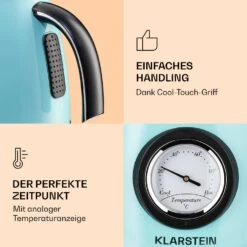 Aquavita Chalet Wasserkocher 1,7 Liter 2200 Watt Temperaturanzeige Edelstahl 12 Aquavita Chalet Wasserkocher 1,7 Liter 2200 Watt Temperaturanzeige Edelstahl -Innovation Home Appliances Store 10040039 de 0005 logo