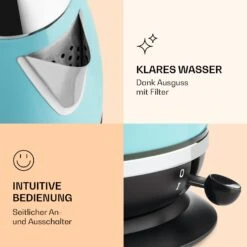 Aquavita Chalet Wasserkocher 1,7 Liter 2200 Watt Temperaturanzeige Edelstahl 14 Aquavita Chalet Wasserkocher 1,7 Liter 2200 Watt Temperaturanzeige Edelstahl -Innovation Home Appliances Store 10040039 de 0007 logo