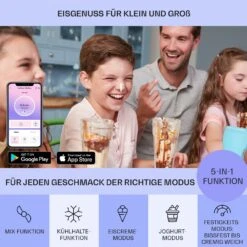 Dolce Bacio Smart Eiscremebereiter Yogurtmaker Kompressor 2 Liter WiFi Touch Edelstahl -Innovation Home Appliances Store 10040048 de 0003 logo