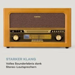 Belle Epoque 1906 Retro-Stereoanlage CD FM USB MP3 REC AUX 14 Belle Epoque 1906 Retro-Stereoanlage CD FM USB MP3 REC AUX -Innovation Home Appliances Store 10040054 de 0007 logo