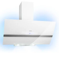 Clara 90 Dunstabzugshaube Glas 509 M³/h Touch Ambiente-Licht