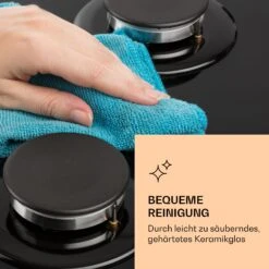 Ignito Chef Edition 5 Zonen Gaskochfeld 5-flammig Sabaf-Brenner Glaskeramik -Innovation Home Appliances Store 10040146 de 0006 logo