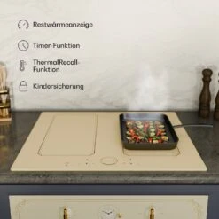 Victoria 4 Flex Induktionskochfeld Einbau 7000W 2 Flexzonen Timer -Innovation Home Appliances Store 10040202 de 0006 usp