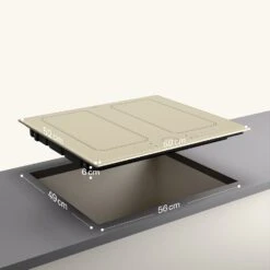 Victoria 4 Flex Induktionskochfeld Einbau 7000W 2 Flexzonen Timer -Innovation Home Appliances Store 10040202 de 0007 usp