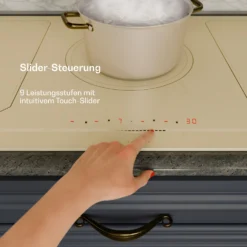 Victoria 5 Flex Induktionskochfeld Einbau 7400W 2 Flexzonen Timer -Innovation Home Appliances Store 10040204 de 0005 usp