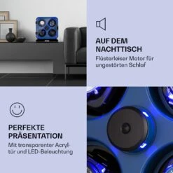 Clover Uhrenbeweger 4 Uhren 3 Rotationen 4 Geschwindigkeiten LED -Innovation Home Appliances Store 10040249 de 0005 logo