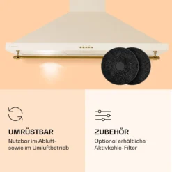 Montblanc 90 Dunstabzugshaube 610m³/h 165W 2x1,5W LED Reling -Innovation Home Appliances Store 10040265 de 0005 logo