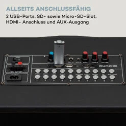 KTV M Karaoke-System 12,1" Touch-Display 2UHF Mic WiFi BT USB SD HDMI -Innovation Home Appliances Store 10040288 de 0006 logo