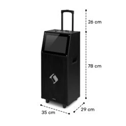 KTV M Karaoke-System 12,1" Touch-Display 2UHF Mic WiFi BT USB SD HDMI -Innovation Home Appliances Store 10040288 yy 0008 dimensions