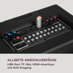 Pro Spin 8 Karaoke-System 12,1" Touchdisplay 2 Mic WiFi BT USB TF HDMI -Innovation Home Appliances Store 10040306 de 0008 logo