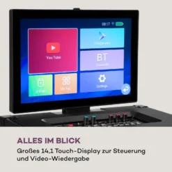 Pro Spin 10 Karaoke-System 14,1" Touch-Display 2xMic WiFi BT USB HDMI -Innovation Home Appliances Store 10040307 de 0004 logo