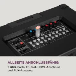 Pro Spin 10 Karaoke-System 14,1" Touch-Display 2xMic WiFi BT USB HDMI -Innovation Home Appliances Store 10040307 de 0008 logo