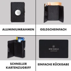 ZNAP Airtag Wallet 12 Karten Münzfach 9x1,8x6 Cm (BxHxT) RFID-Schutz 10 ZNAP Airtag Wallet 12 Karten Münzfach 9x1,8x6 Cm (BxHxT) RFID-Schutz -Innovation Home Appliances Store 10040312 de 0003 logo