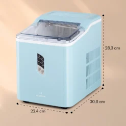 Albaron Eiswürfelmaschine Bullet-Eis 12 Kg / 24 H 1,5 Ltr. Display -Innovation Home Appliances Store 10040344 yy 0007 dimensions