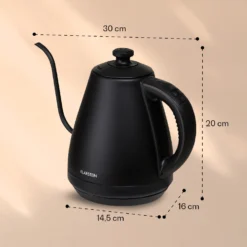 Garcon Wasserkocher 1L 2000W Warmhaltefunktion Schwanenhals Edelstahl -Innovation Home Appliances Store 10040347 yy 0007 dimensions
