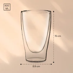 DUOS Doppelwandiges Glas 400 Ml Trinkglas Espresso Borosilikatglas -Innovation Home Appliances Store 10040365 yy 0007 logo