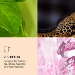 DUOS Doppelwandiges Glas | Thermoglas | 80, 200, 310, 400 Ml | Trinkglas | Espressoglas, Teeglas, Shotglas | Für Heiße Und Kalte Getränke | Borosilikatglas| Hitze- Und Kältebeständig | Handgemacht | Spülmaschinenfest | Schwebe-Effekt -Innovation Home Appliances Store 10040368 de 0005 logo