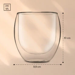 DUOS Jumbo Doppelwandiges Glas 310 Ml Thermofunktion Edelstahl-Löffel -Innovation Home Appliances Store 10040388 yy 0007 logo