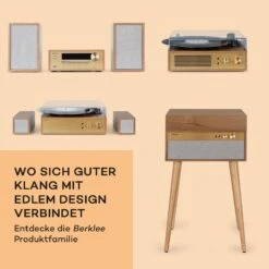 Berklee HiFi Stereo System BT Stereo-Lautsprecher UKW MP3 USB Line-In 10 Berklee HiFi Stereo System BT Stereo-Lautsprecher UKW MP3 USB Line-In -Innovation Home Appliances Store 10040457 de 0005 usp
