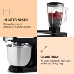 Renata Rossa Küchenmaschine 3-in-1 2000W 2,7PS 5Ltr Edelstahl BPA-frei -Innovation Home Appliances Store 10040500 de 0006 logo