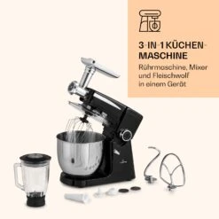 Renata Rossa Küchenmaschine 3-in-1 2000W 2,7PS 5Ltr Edelstahl BPA-frei -Innovation Home Appliances Store 10040500 de 0007 logo