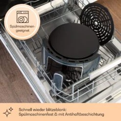 Crisp-Pro Heißluftfritteuse Air Fryer 1400W 3,5 Ltr 8 Programme Timer -Innovation Home Appliances Store 10040701 de 0004 logo