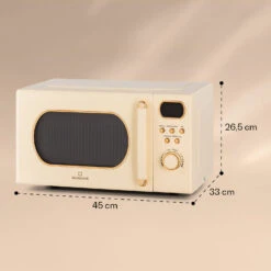 Julieta Mikrowelle Mit Grill 20l 700 / 800 W Ø25,5cm 8 Programme -Innovation Home Appliances Store 10040731 yy 0007 dimensions