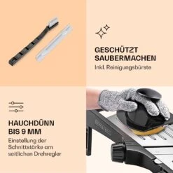 Mandoline Küchenhobel Inkl. Wellenschnitt Edelstahl 1 Bis 9 Mm Julienne-Schneider -Innovation Home Appliances Store 10040836 de 0004 logo