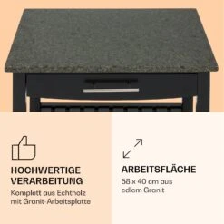 Tennessee Servierwagen Küchenwagen 4 Etagen Holz Granit Mobil -Innovation Home Appliances Store 10041121 de 0003 logo