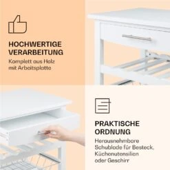 Louisiana Servierwagen Küchenwagen 5 Etagen Holz Handtuchhalter Mobil 12 Louisiana Servierwagen Küchenwagen 5 Etagen Holz Handtuchhalter Mobil -Innovation Home Appliances Store 10041122 de 0005 logo