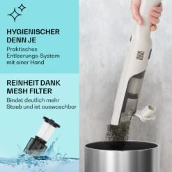LARMA Akku-Handstaubsauger Kabellos Beutellos Akkubetrieben 32 Min Laufzeit Max. -Innovation Home Appliances Store 10041136 de 0003 usp