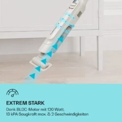 LARMA Akku-Handstaubsauger Kabellos Beutellos Akkubetrieben 32 Min Laufzeit Max. -Innovation Home Appliances Store 10041136 de 0005 usp