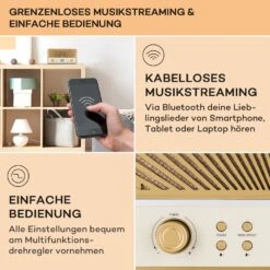 Glastonbury Go Digital-Radio Stereo Akku BT DAB/UKW MP3 USB Line-In -Innovation Home Appliances Store 10041151 de 0004 usp