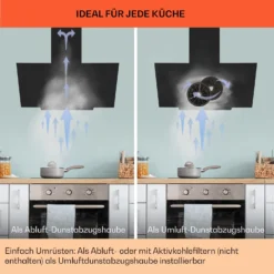 Ava 60 Dunstabzugshaube 60cm Wandhaube WiFi A++ 515m³/h Touch 15 Ava 60 Dunstabzugshaube 60cm Wandhaube WiFi A++ 515m³/h Touch -Innovation Home Appliances Store 10041167 de 0007 usp