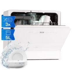 Innovation Home Appliances Store 37 Emerald 5 Slim Geschirrspüler Freistehend 7 Programme Touch-Control