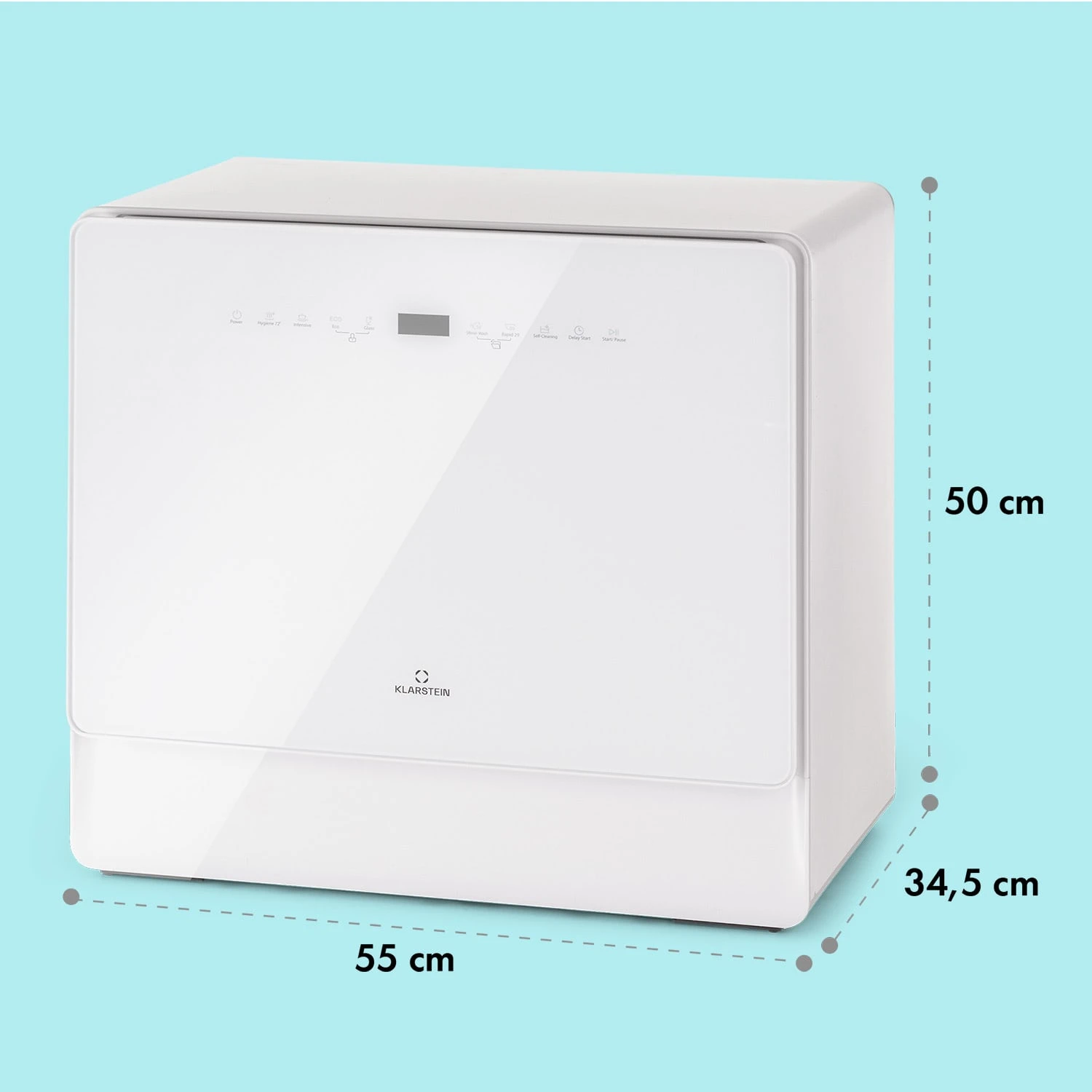 Emerald 5 Slim Geschirrspüler Freistehend 7 Programme Touch-Control 7 Emerald 5 Slim Geschirrspüler Freistehend 7 Programme Touch-Control – Bild 7