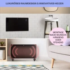 Bansin Crystal Smart Konvektions-Heizgerät 1500W 5 - 50 °C App-Steuerung -Innovation Home Appliances Store 10041209 de 0007 usp